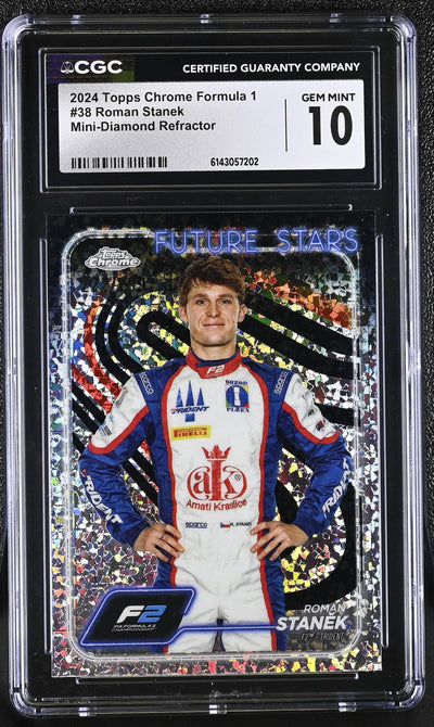 2024 Topps Chrome #38 Roman Stanek Future Stars CGC 10