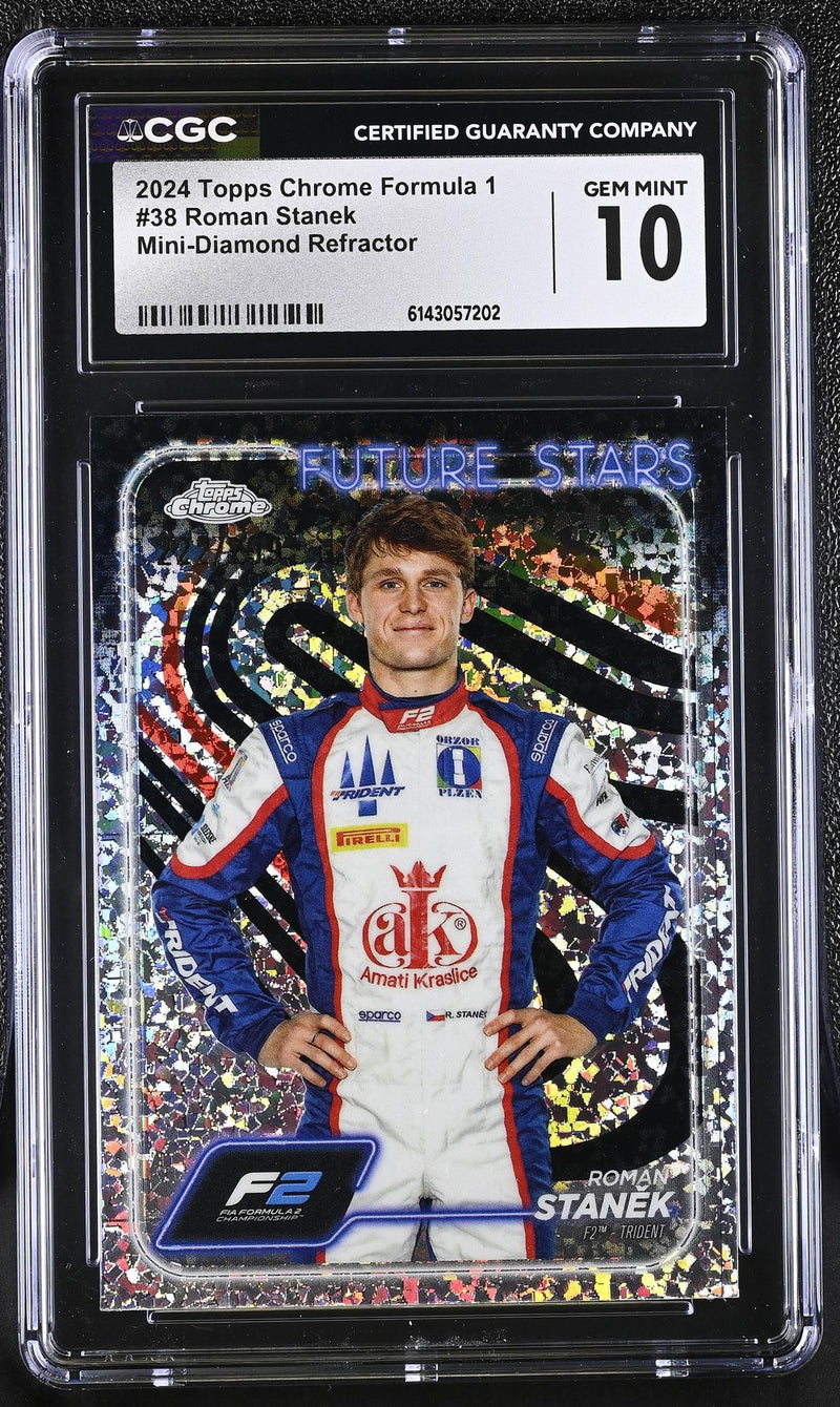 2024 Topps Chrome #38 Roman Stanek Future Stars CGC 10