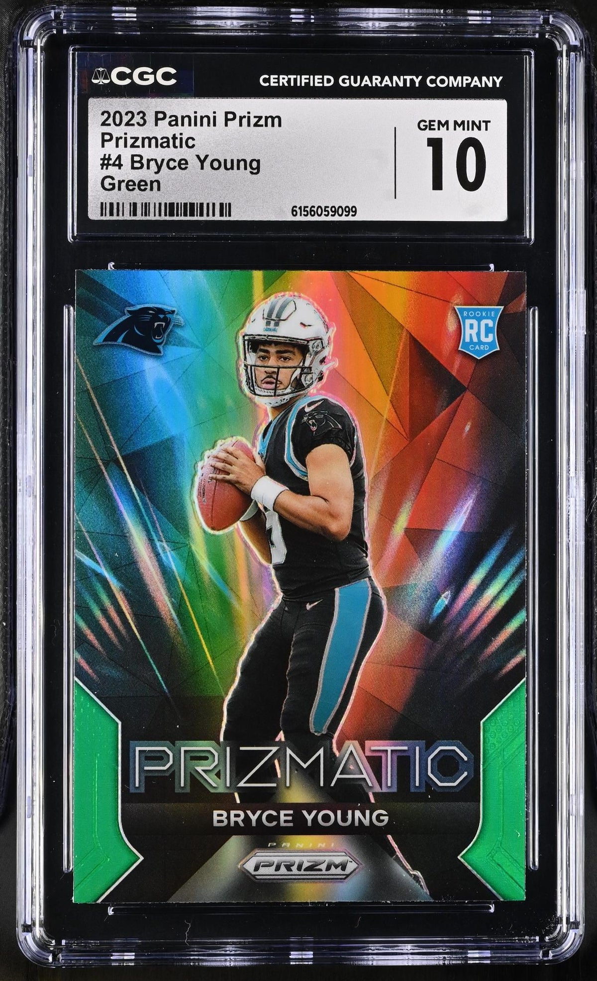 2023 Prizm #4 Bryce Young Prizmatic CGC 10