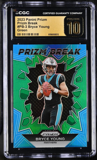 2023 Panini Prizm Prizm Break Bryce Young #PB-3 CGC 10