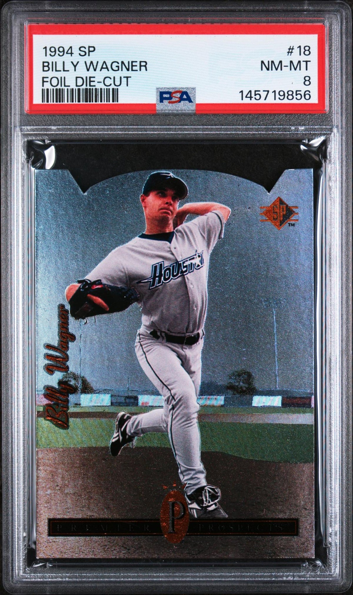 1994 SP Die Cut Billy Wagner #18 PSA 8