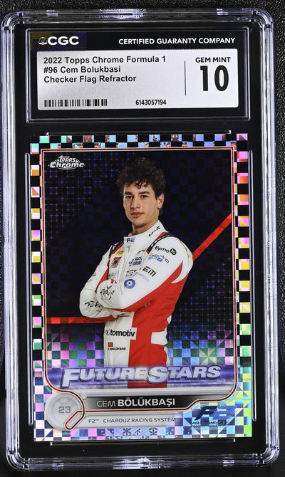 2022 Topps Chrome #96 Cem Bolukbasi Future Stars CGC 10