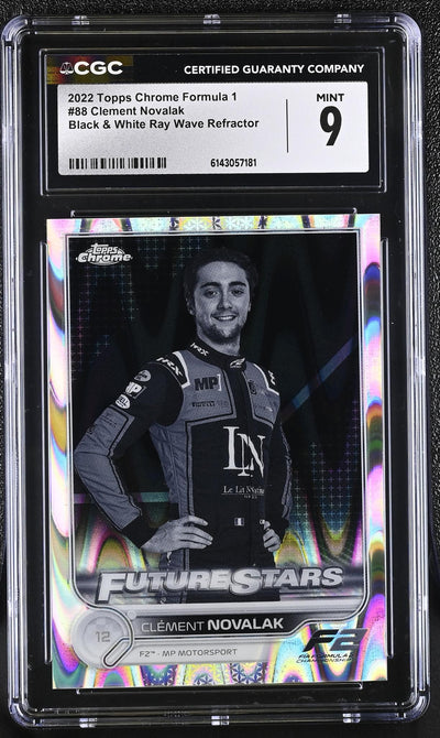 2022 Topps Chrome #88 Clément Novalak Future Stars CGC 9