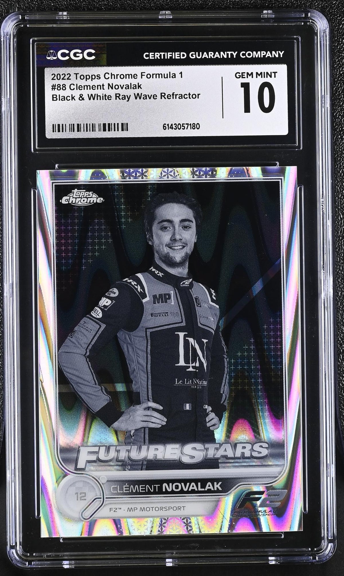 2022 Topps Chrome #88 Clément Novalak Future Stars CGC 10