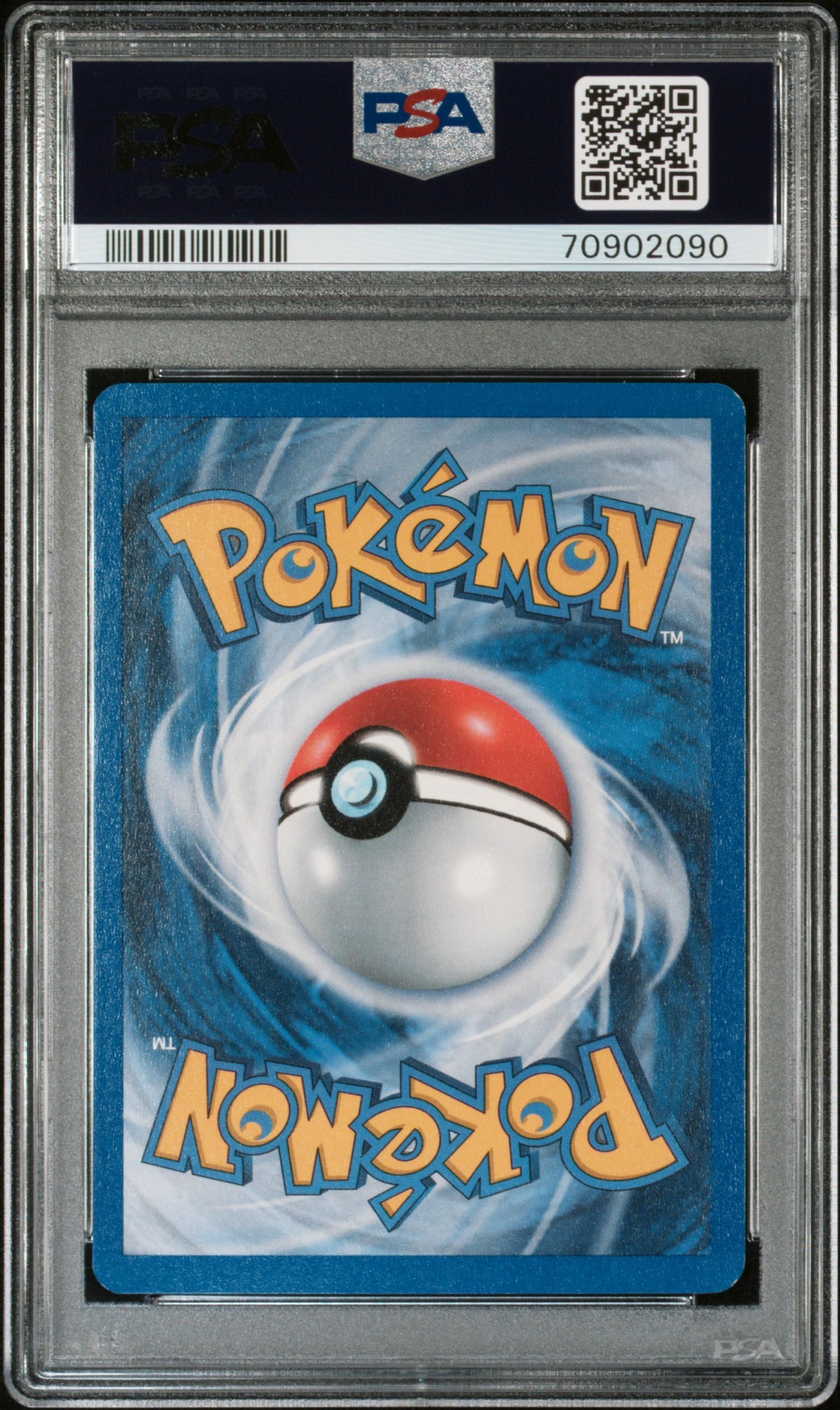 2001 Pokemon Black Star Promo Spell of the Unown Movie Reverse Holo Entei #34 PSA 8