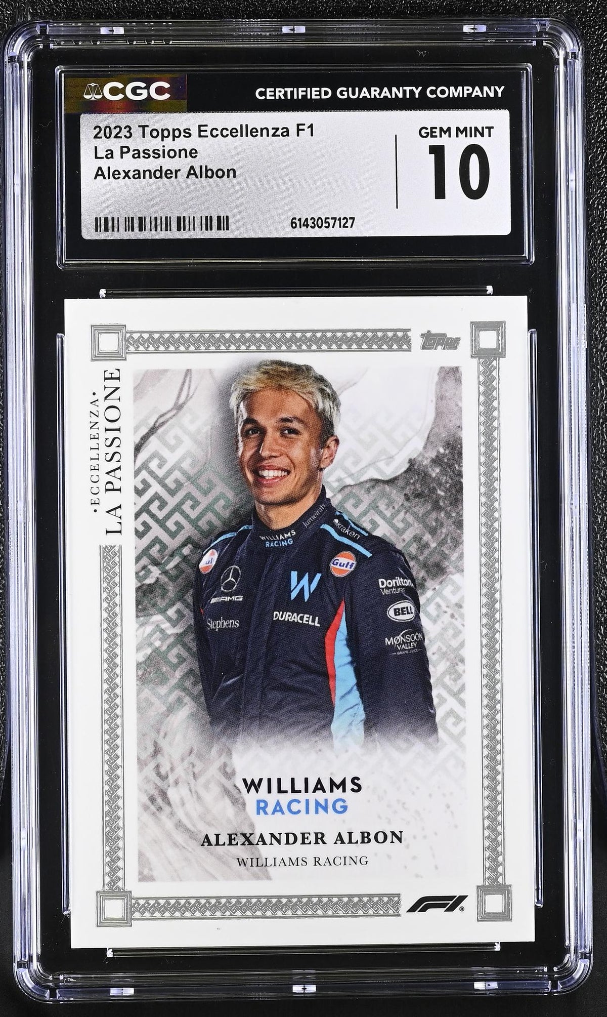 2023 Eccellenza Alexander Albon La Passione CGC 10