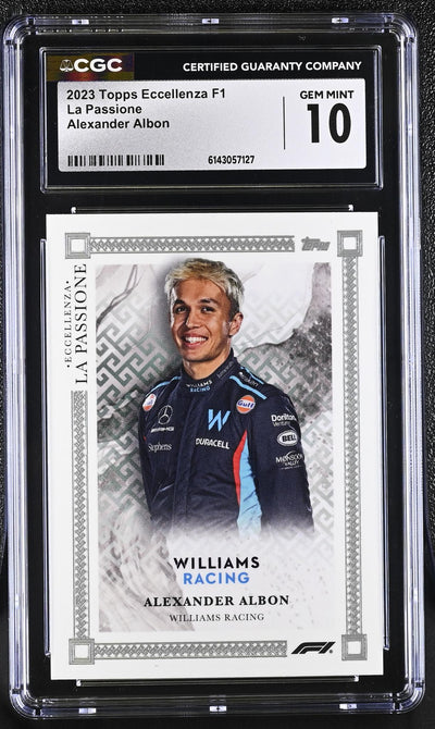 2023 Eccellenza Alexander Albon La Passione CGC 10