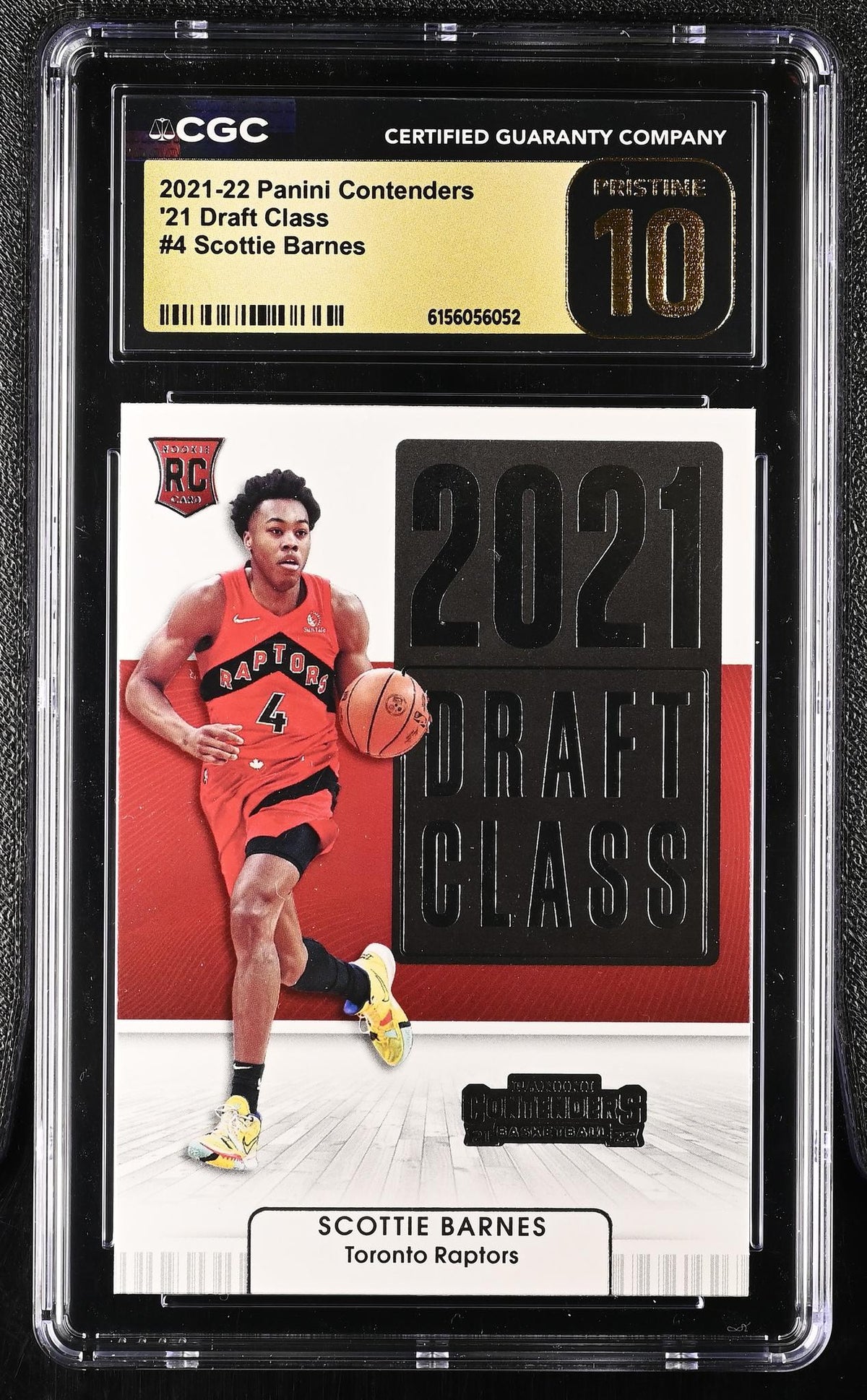2021 Contenders #4 Scottie Barnes '21 Draft Class CGC 10
