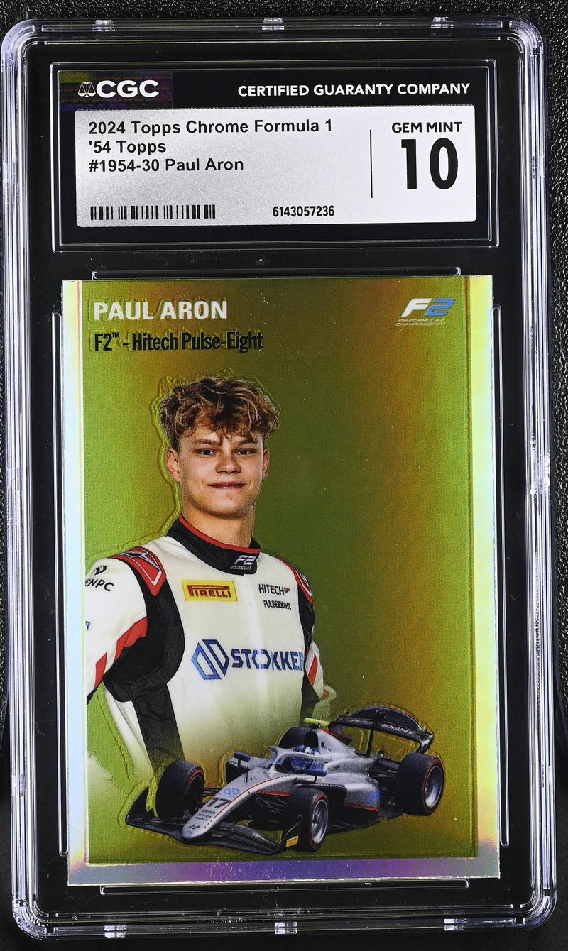 2024 Topps Chrome #1954-30 Paul Aron '54 Topps CGC 10