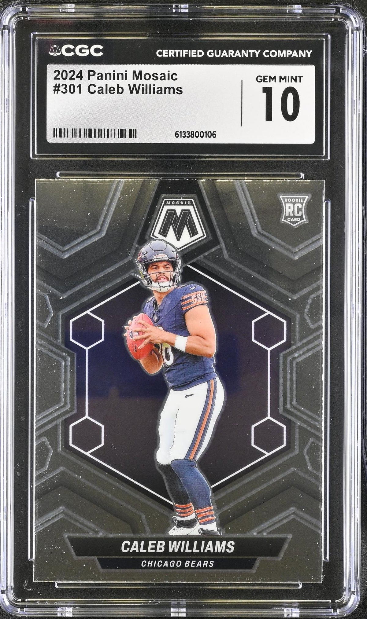 2024 Mosaic #301 Caleb Williams CGC 10