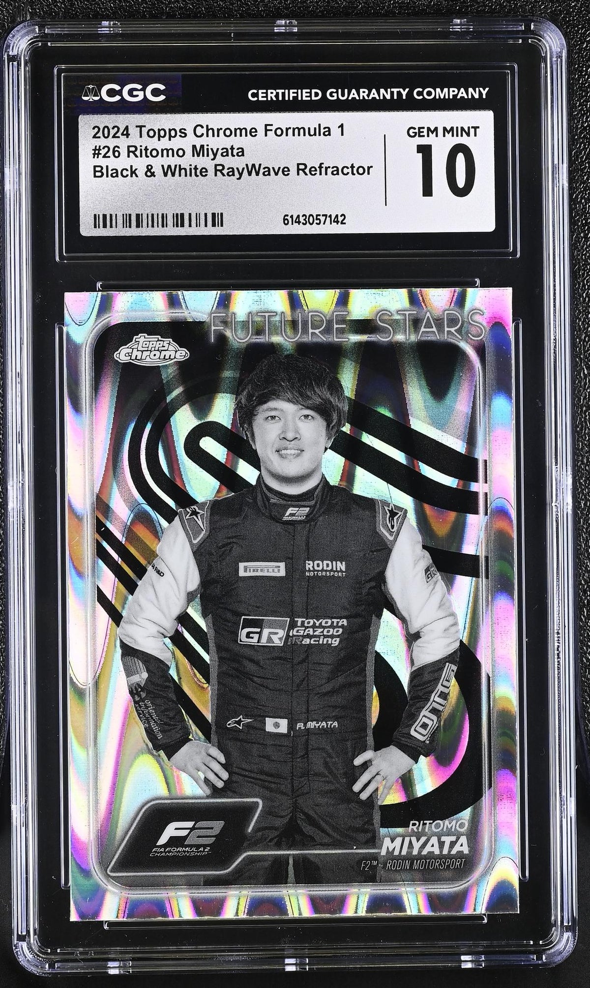 2024 Topps Chrome #26 Ritomo Miyata Future Stars CGC 10