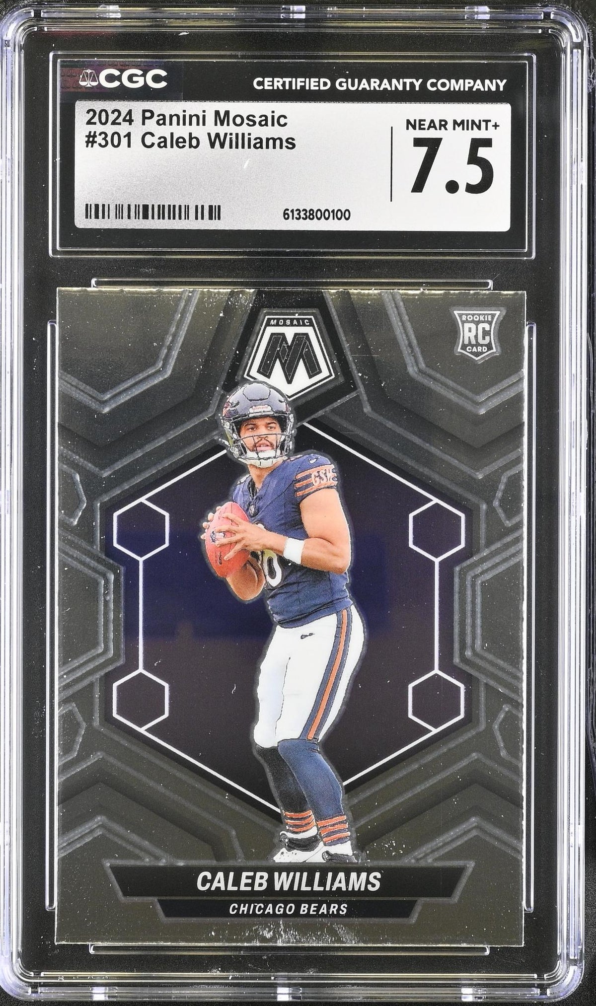 2024 Mosaic #301 Caleb Williams CGC 7.5