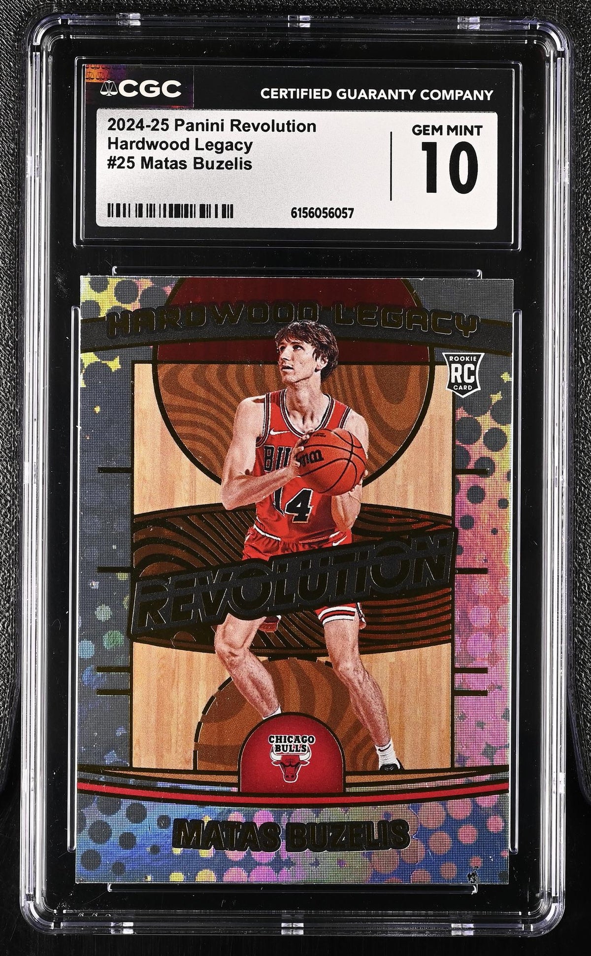 2024 Revolution #25 Matas Buzelis Hardwood Legacy CGC 10