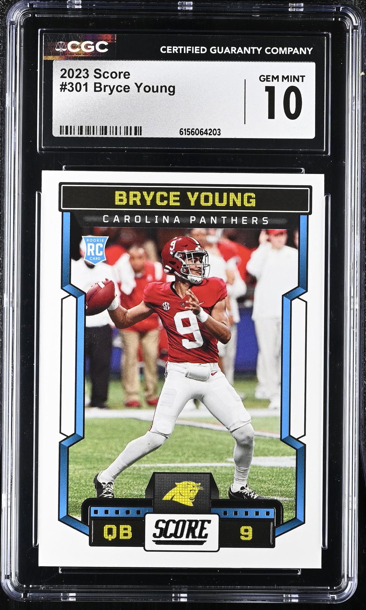 2023 Score #301 Bryce Young CGC 10
