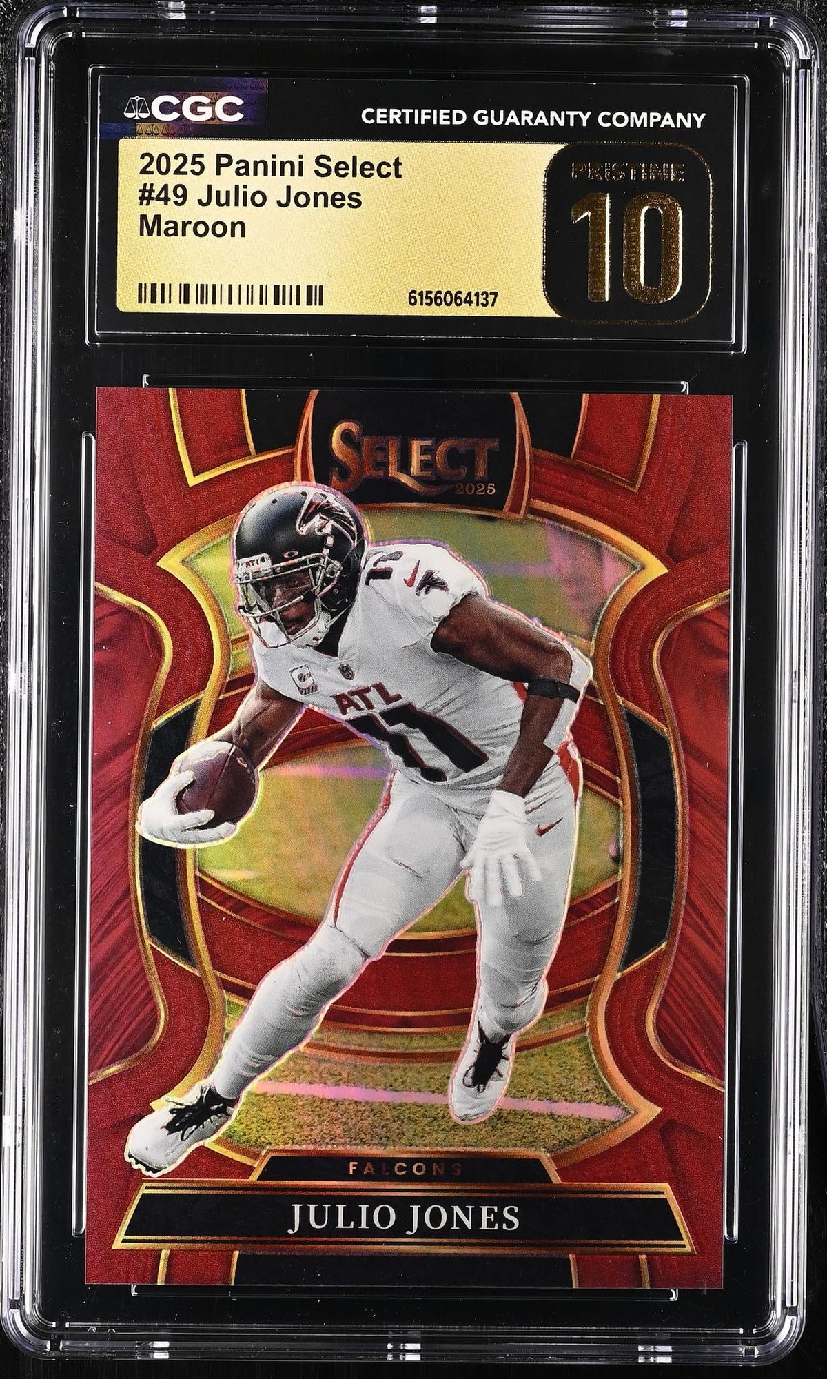 2025 Select #49 Julio Jones Concourse CGC 10