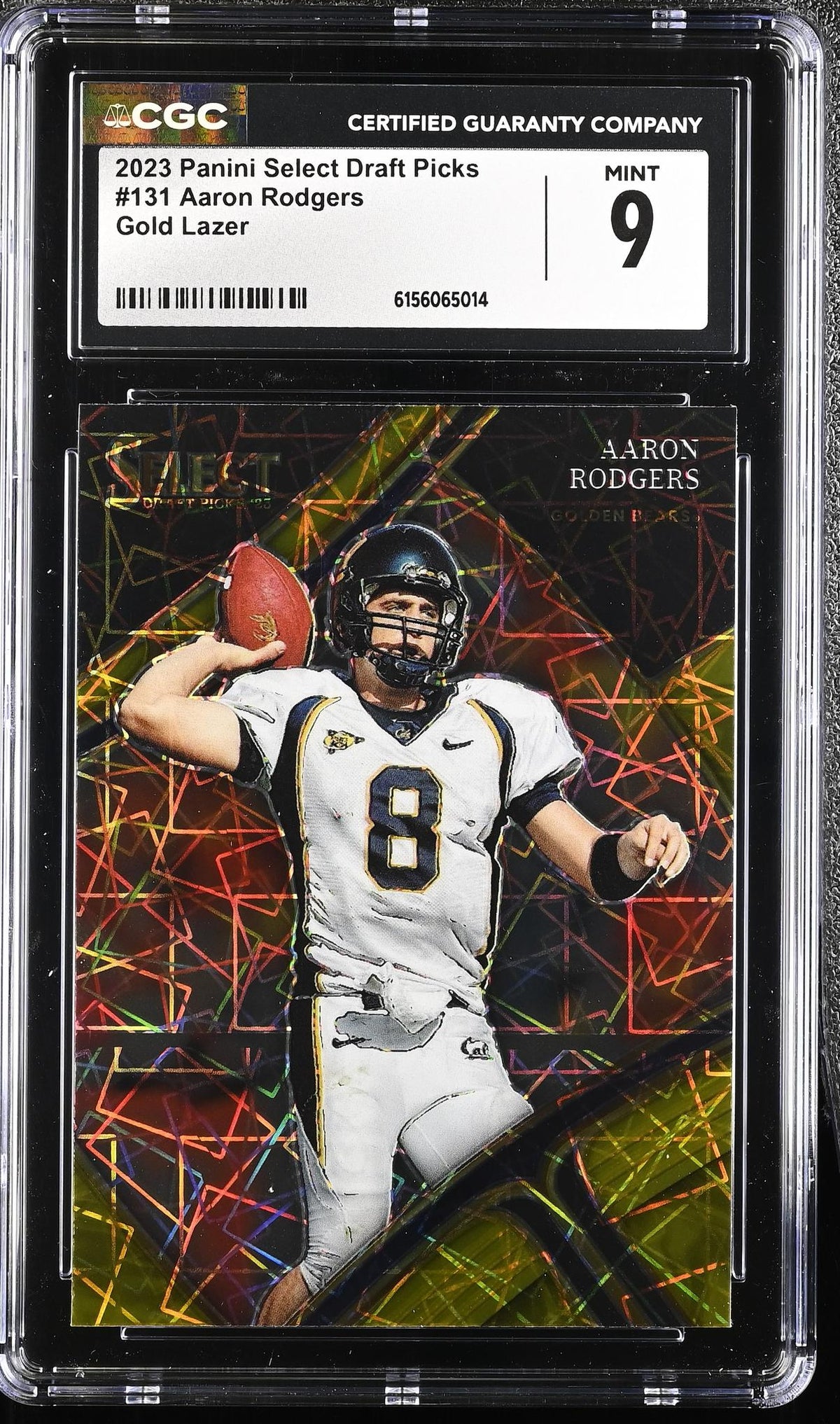 2023 Select #131 Aaron Rodgers Draft Picks CGC 9