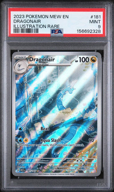 Pokémon 2023 Dragonair #181 Illustration Rare PSA 9