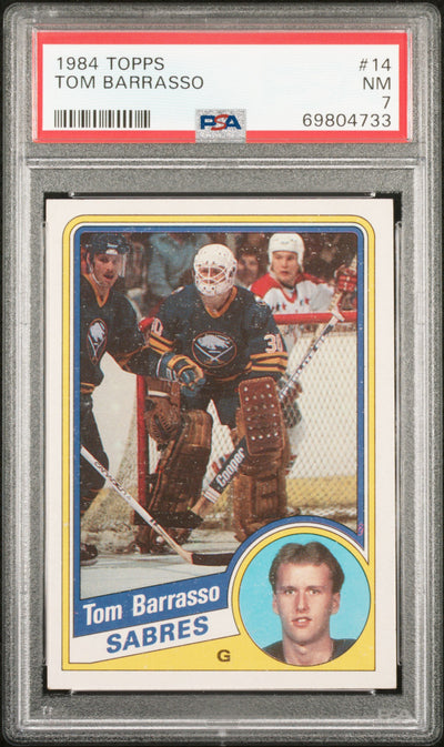 1984 Topps Tom Barrasso #14 PSA 7