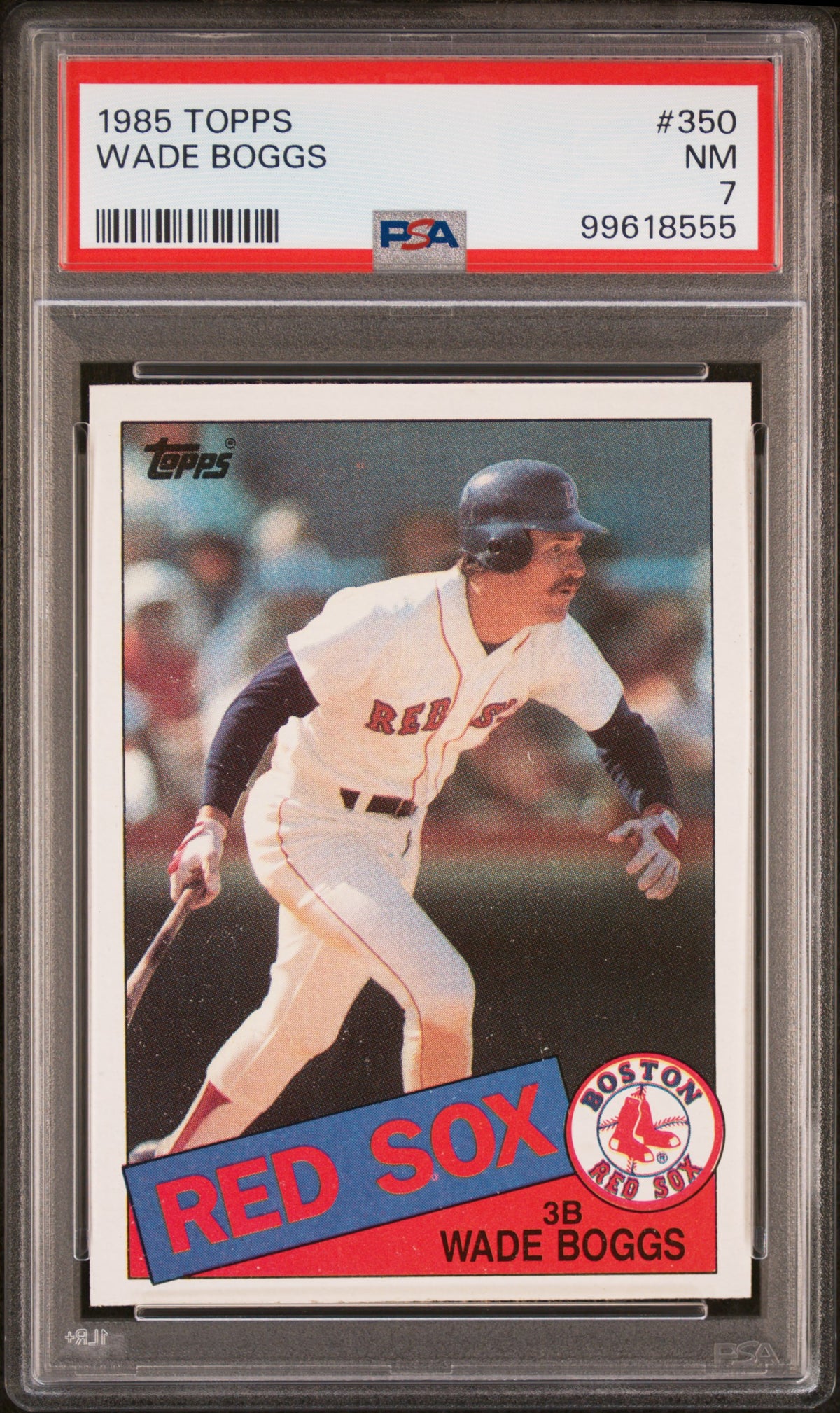 1985 Topps Wade Boggs #350 PSA 7