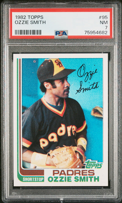 1982 Topps Ozzie Smith #95 PSA 7