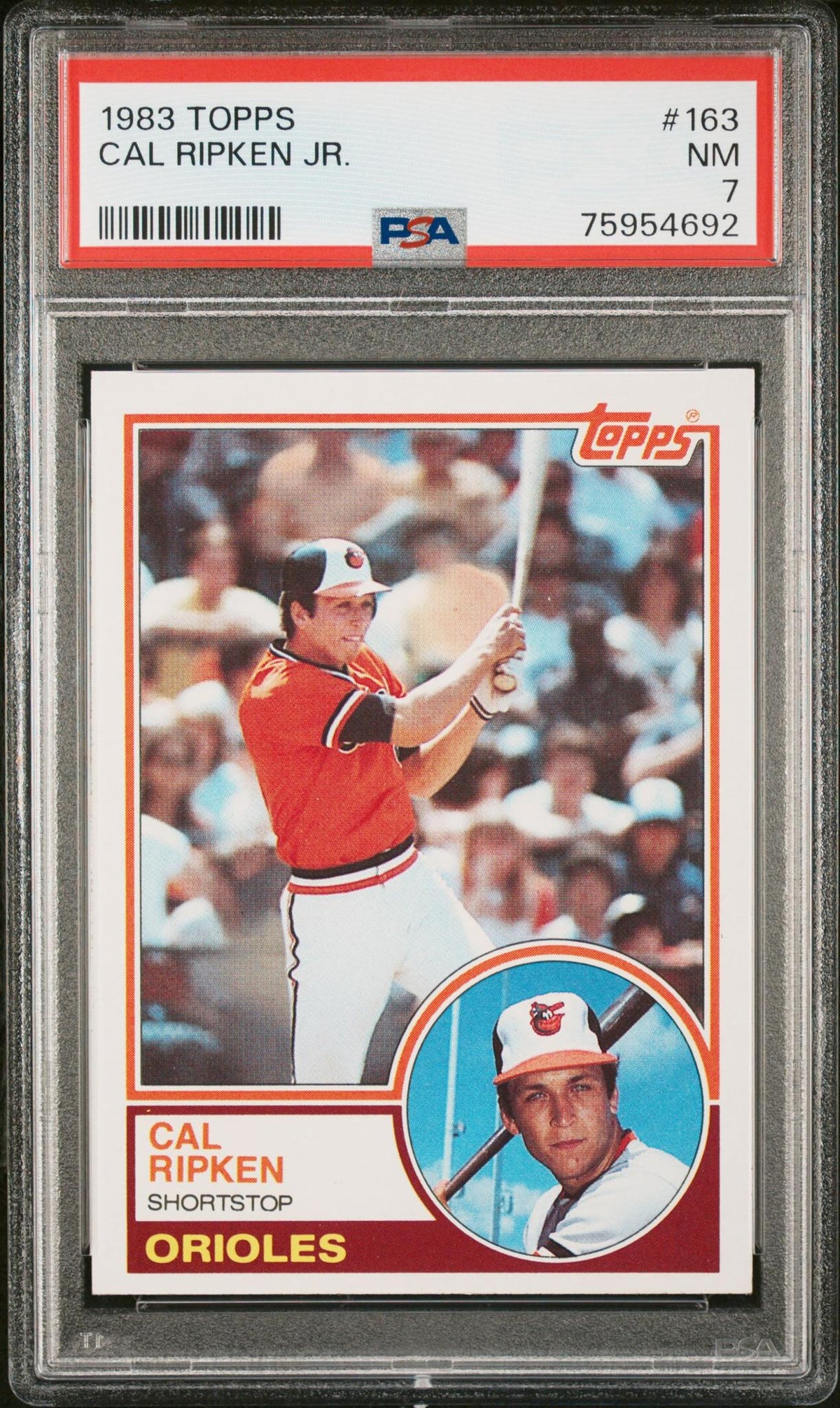 1983 Topps Cal Ripken Jr. #163 PSA 7