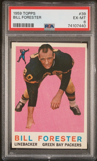 1959 Topps Bill Forester #39 PSA 6