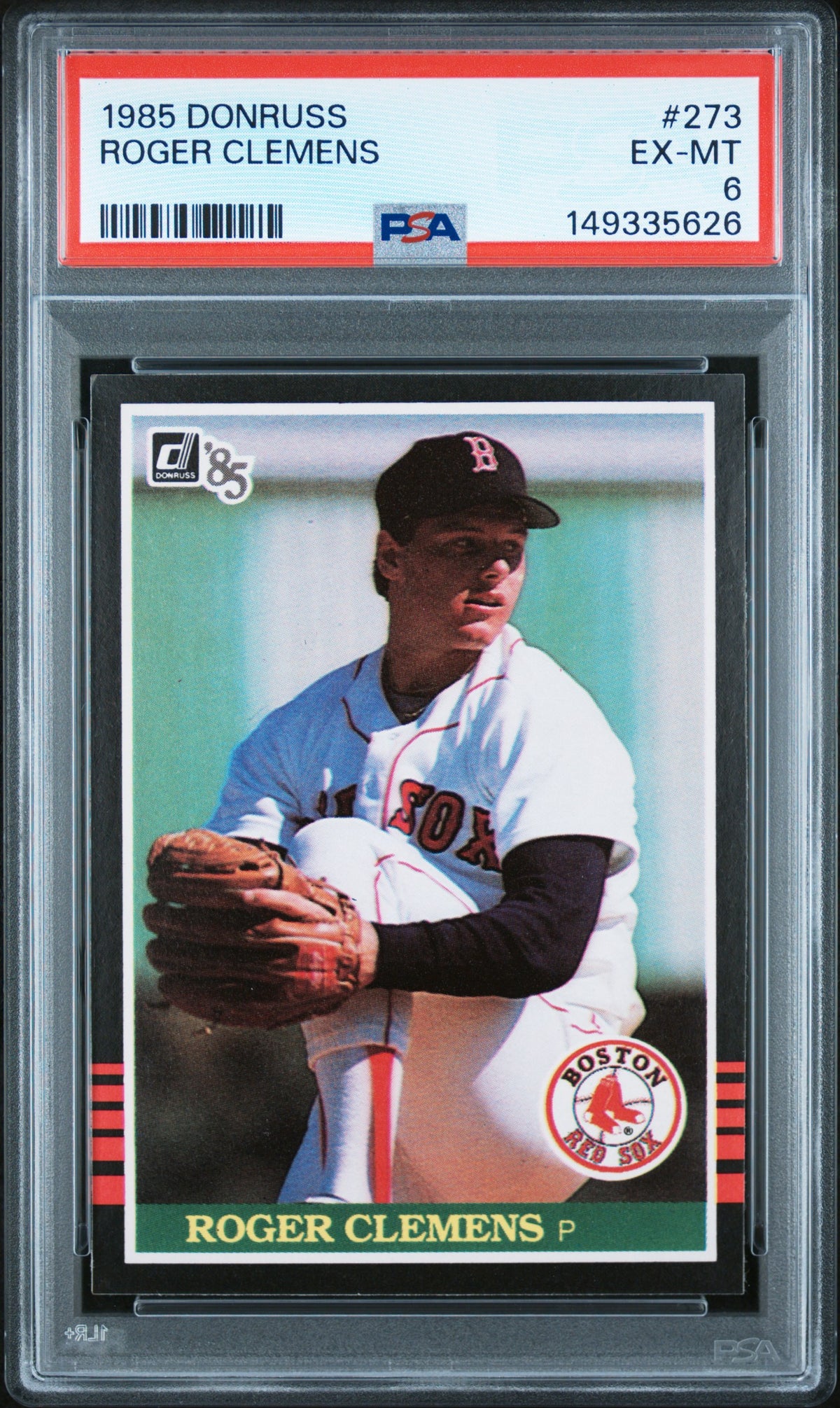 1985 Donruss Roger Clemens #273 PSA 6