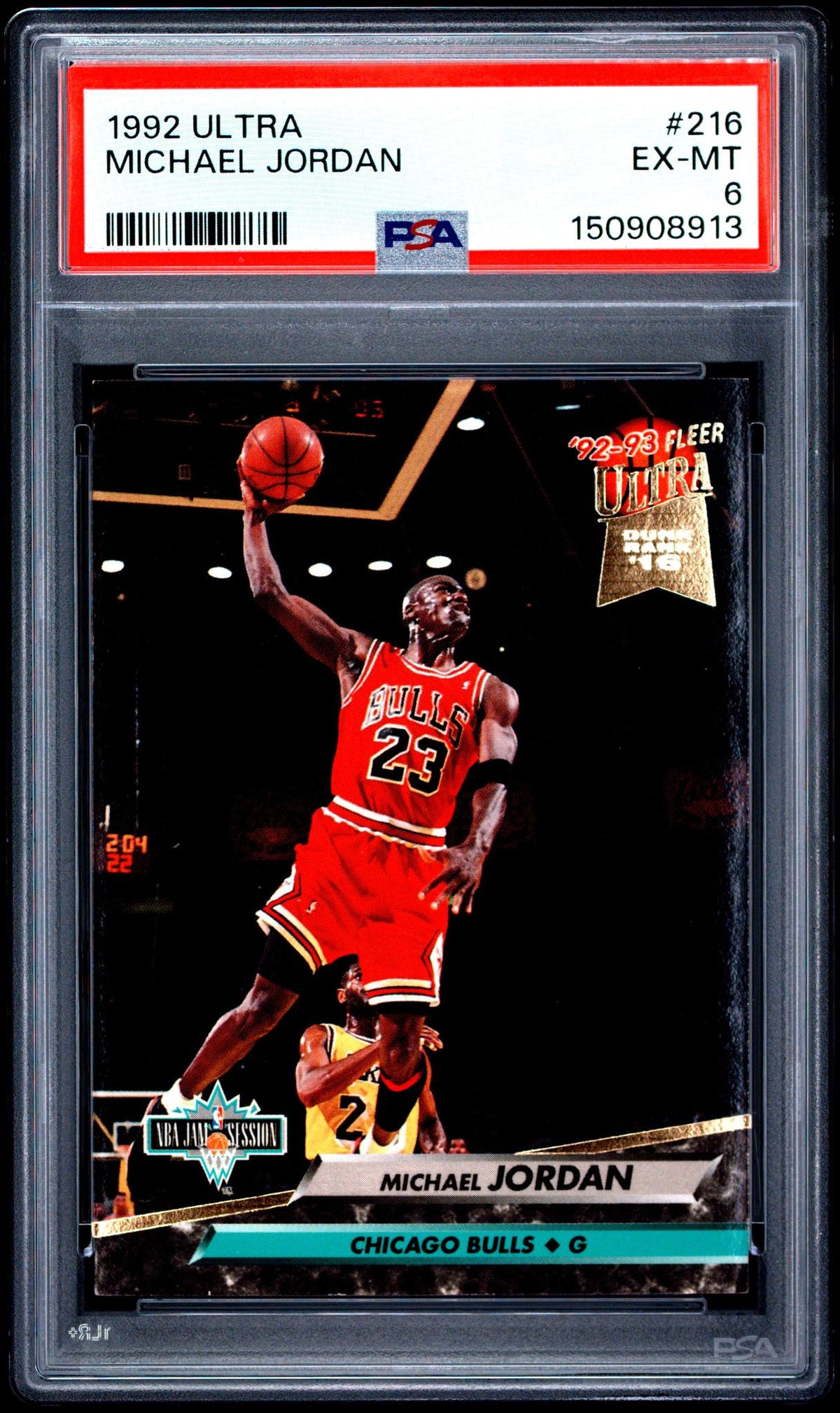 1992 Ultra Michael Jordan #216 PSA 6