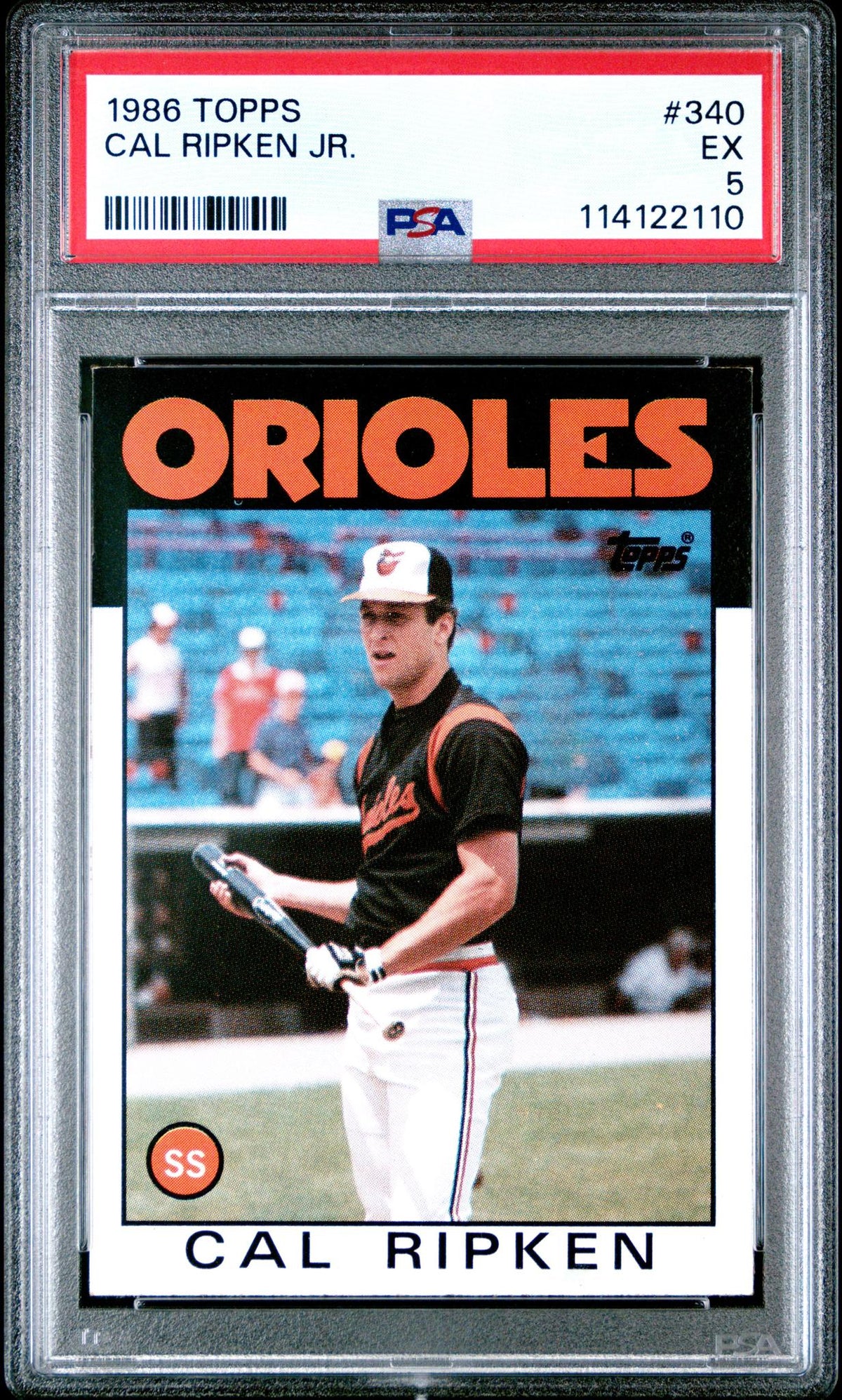 1986 Topps Cal Ripken Jr. #340 PSA 5