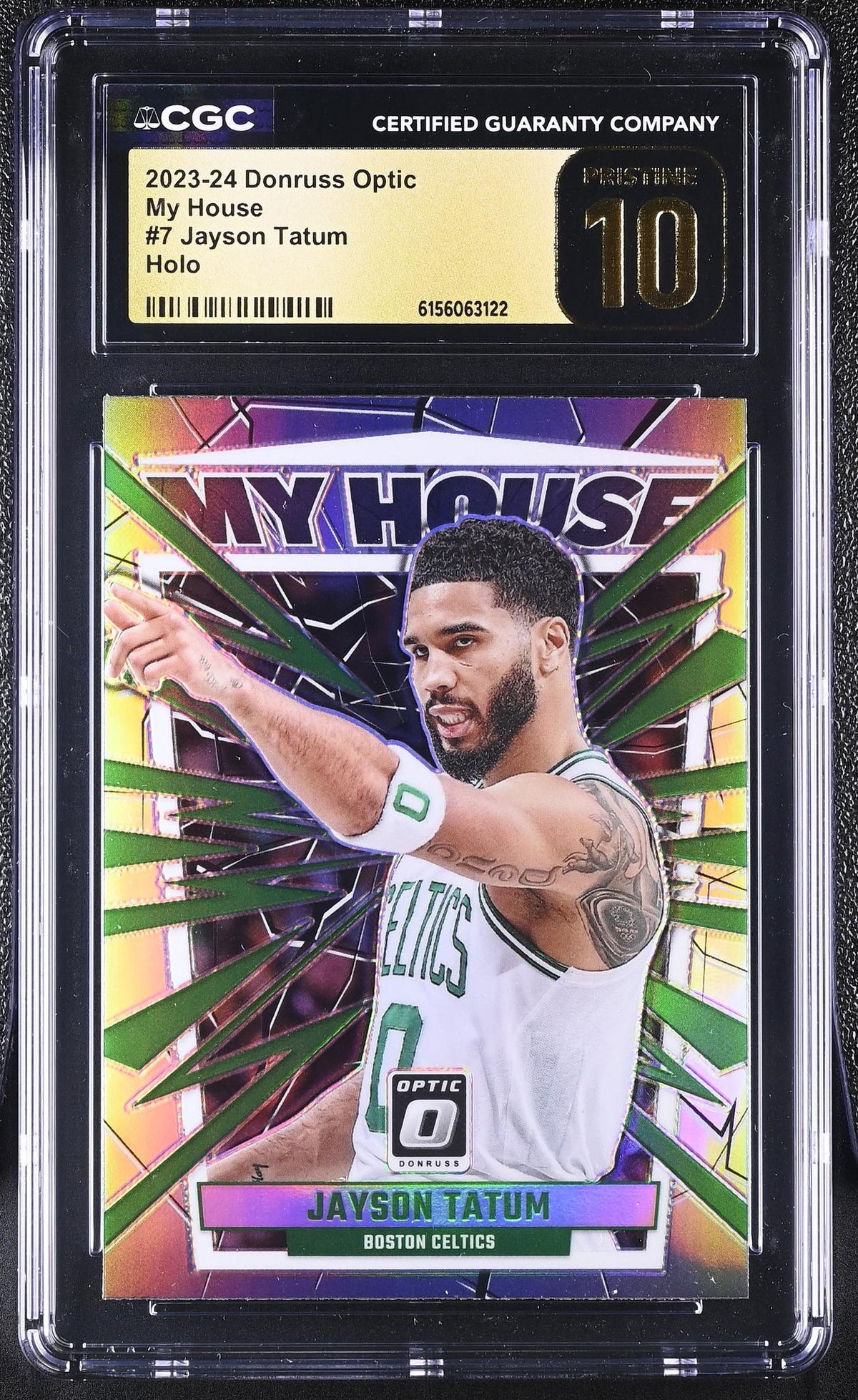 2023 Donruss Optic #7 Jayson Tatum My House CGC 10