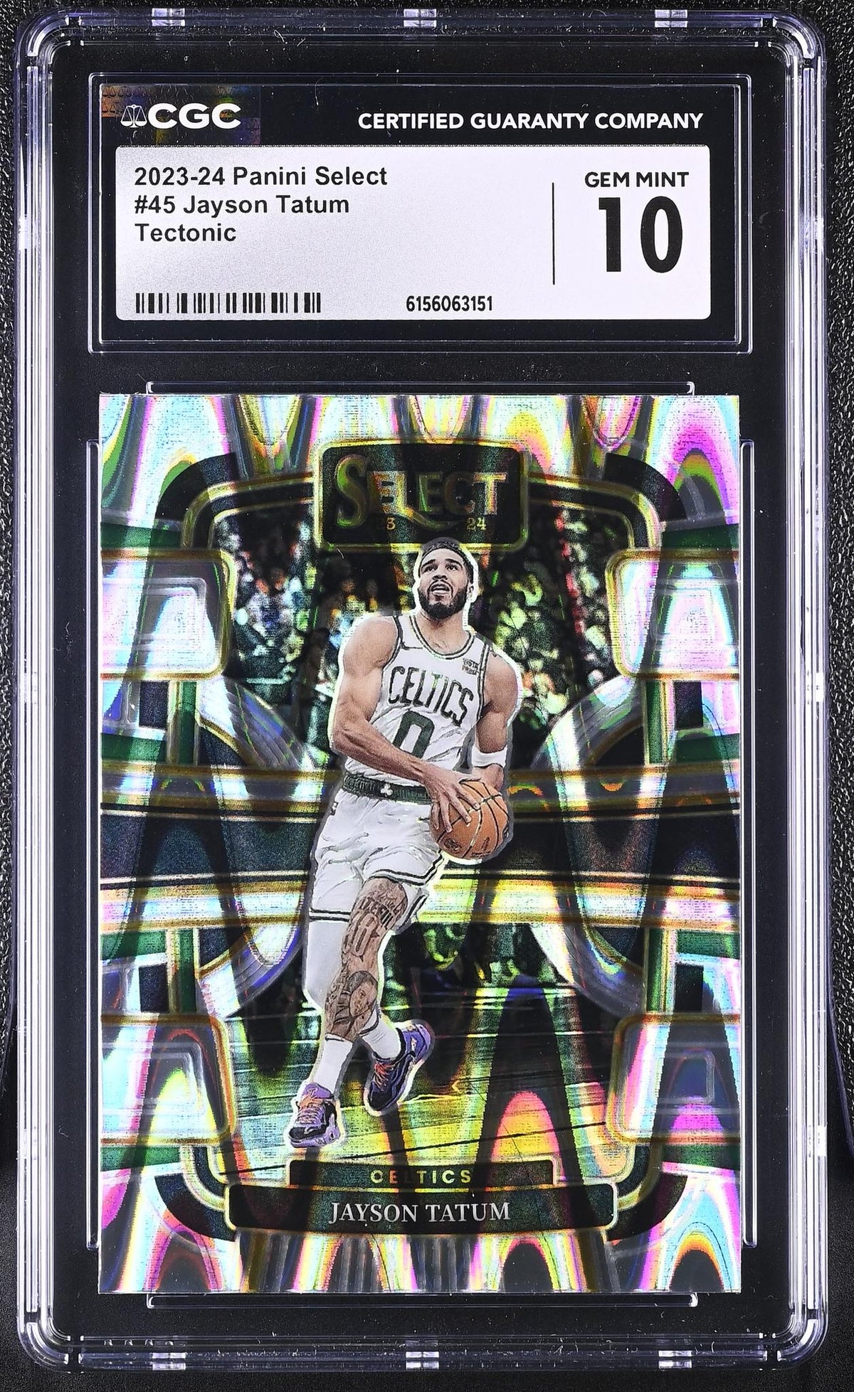 2023 Select #45 Jayson Tatum Tectonic CGC 10
