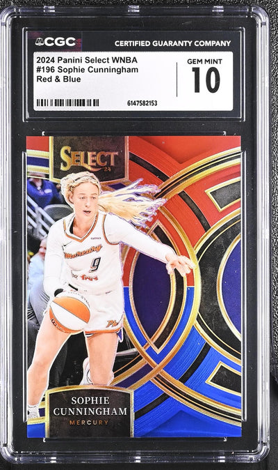 2024 Select #196 Sophie Cunningham Red & Blue CGC 10