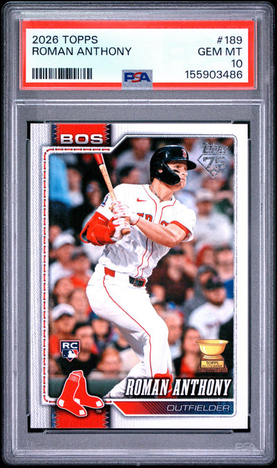 2026 Topps Roman Anthony #189 PSA 10