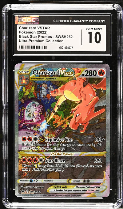 2022 #SWSH262 Charizard VSTAR Black Star Promos CGC 10
