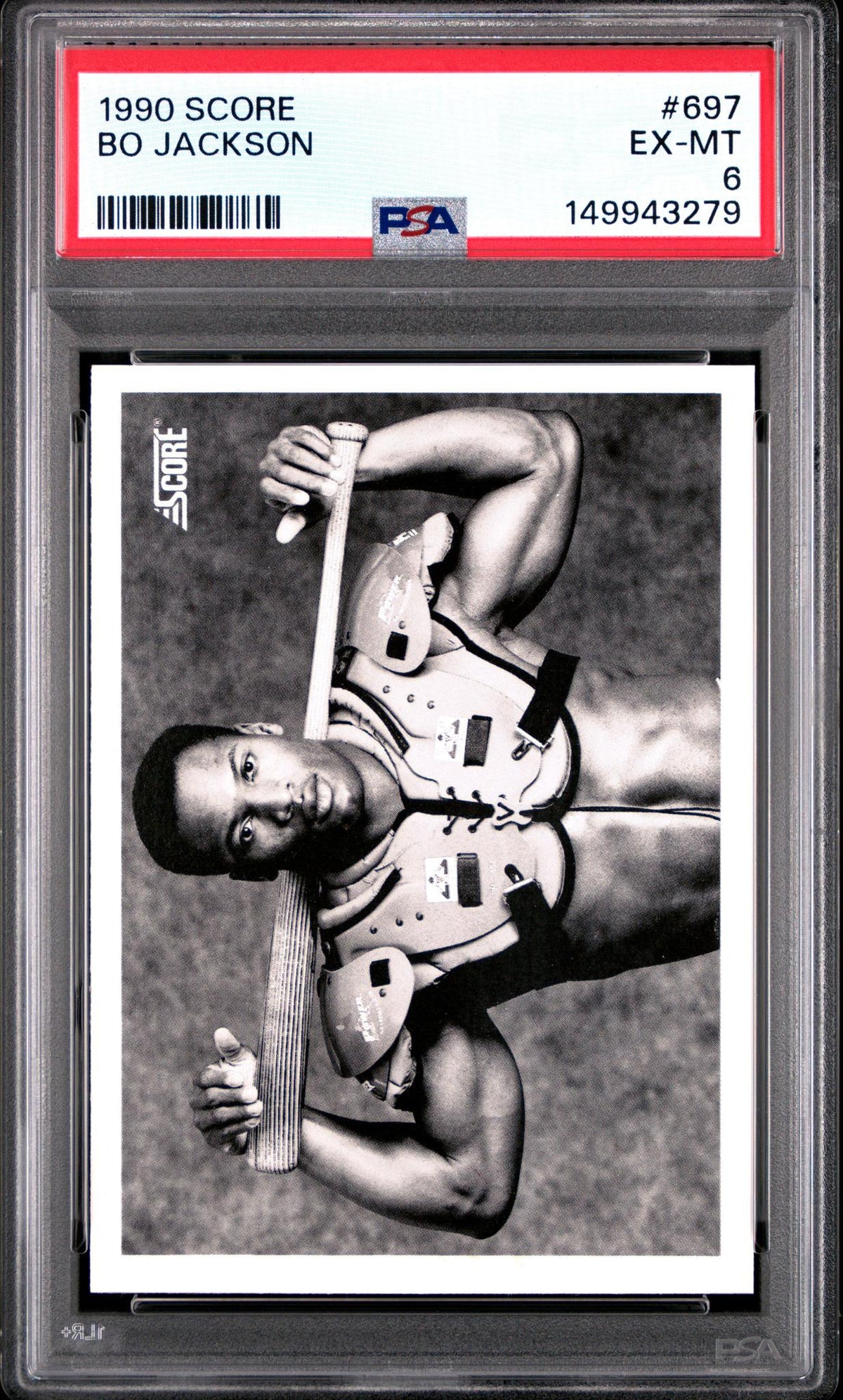 1990 Score Bo Jackson #697 PSA 6