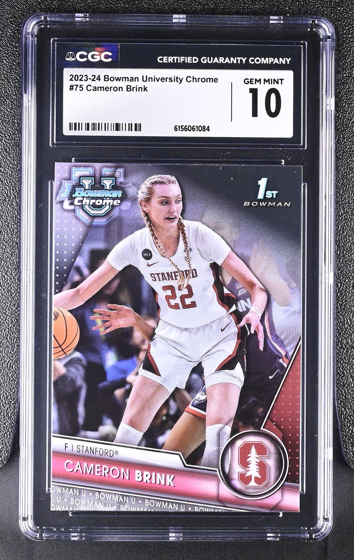 2023 Bowman #75 Cameron Brink CGC 10