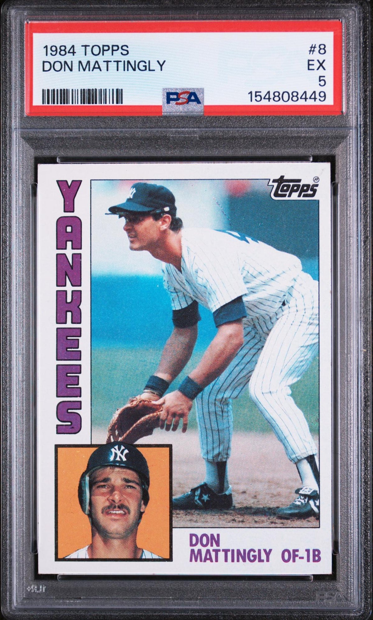 1984 Topps Don Mattingly #8 PSA 5
