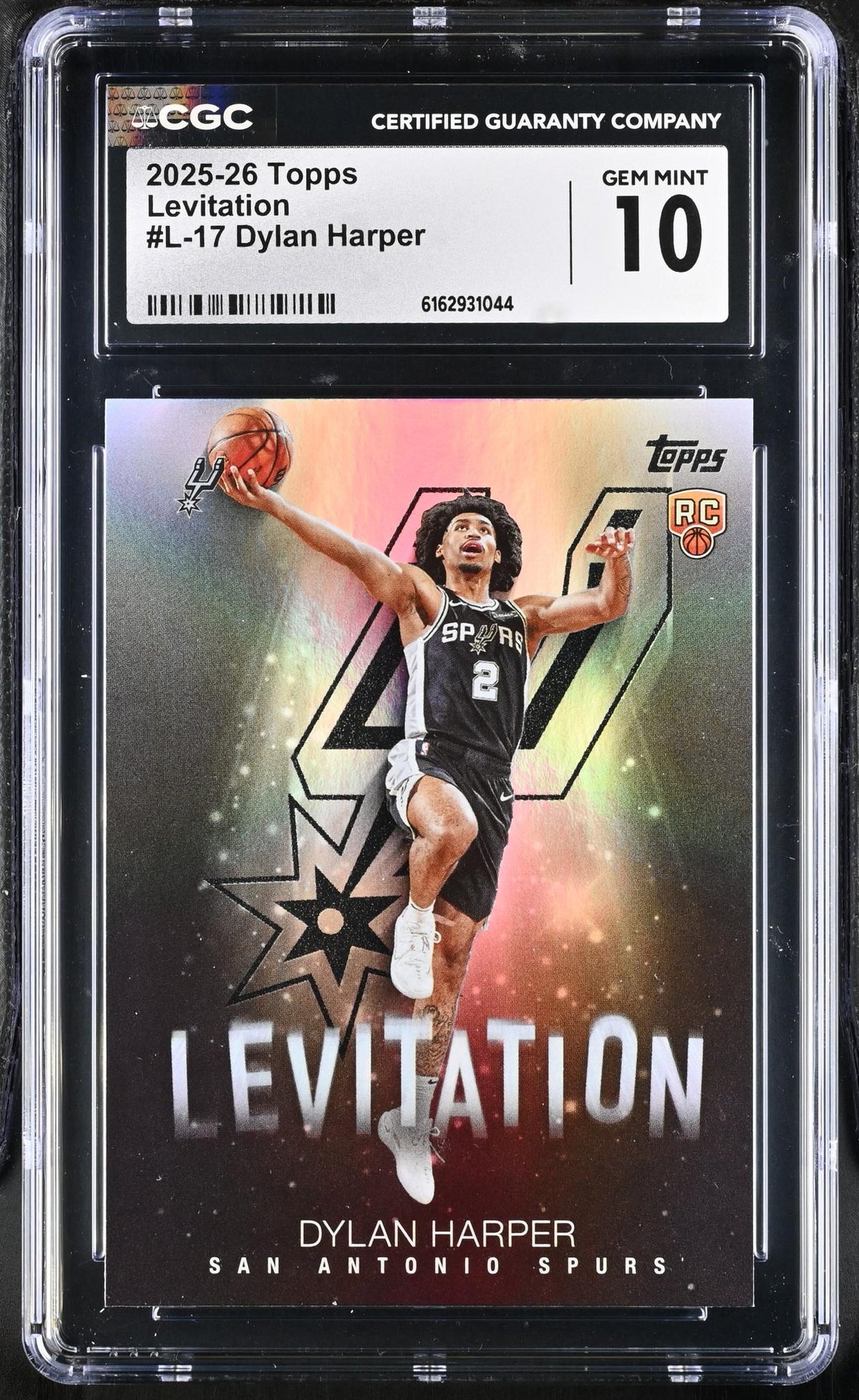 2025 Topps #L-17 Dylan Harper Levitation CGC 10