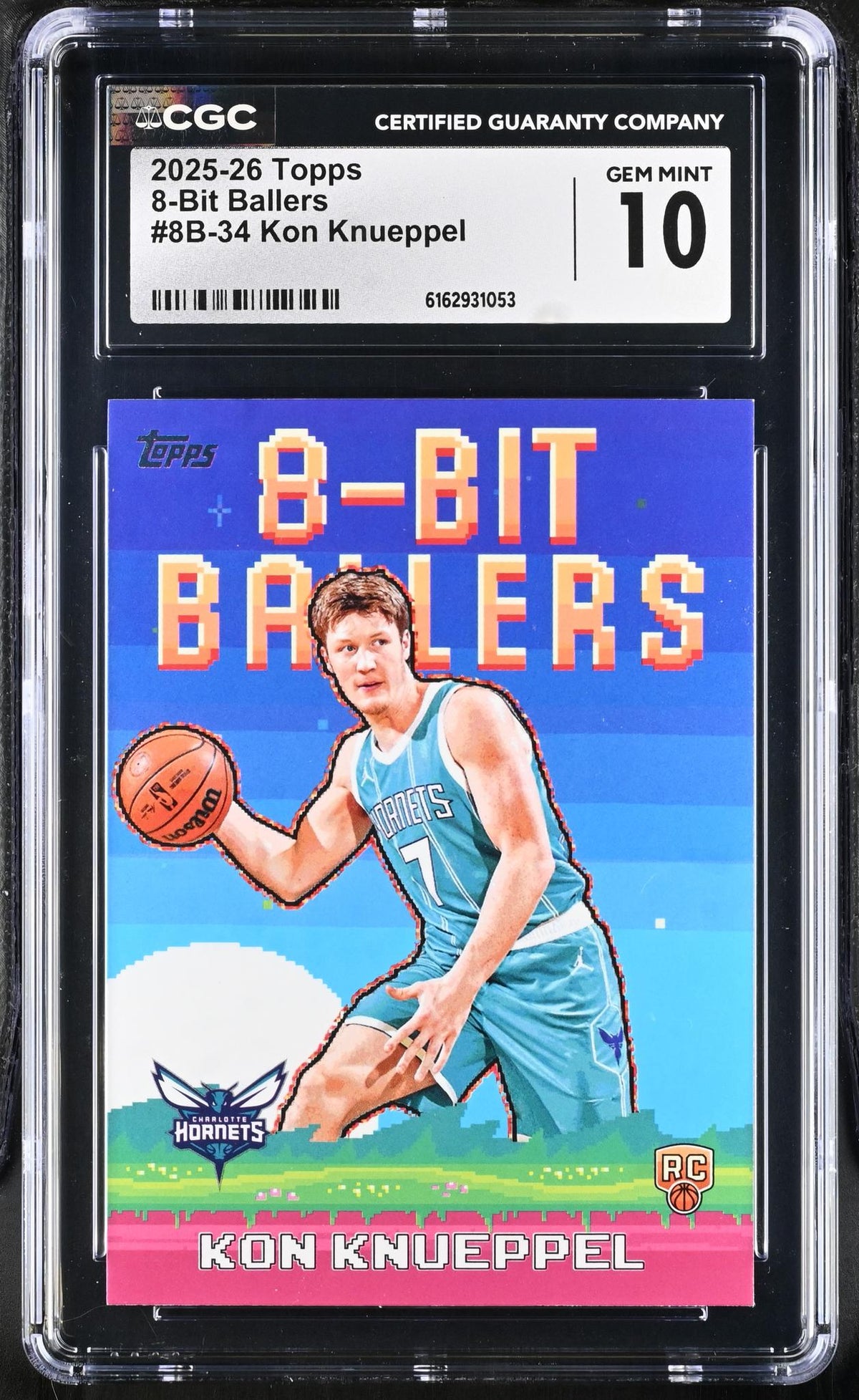 2025 8-Bit Ballers #8B-34 Kon Knueppel CGC 10