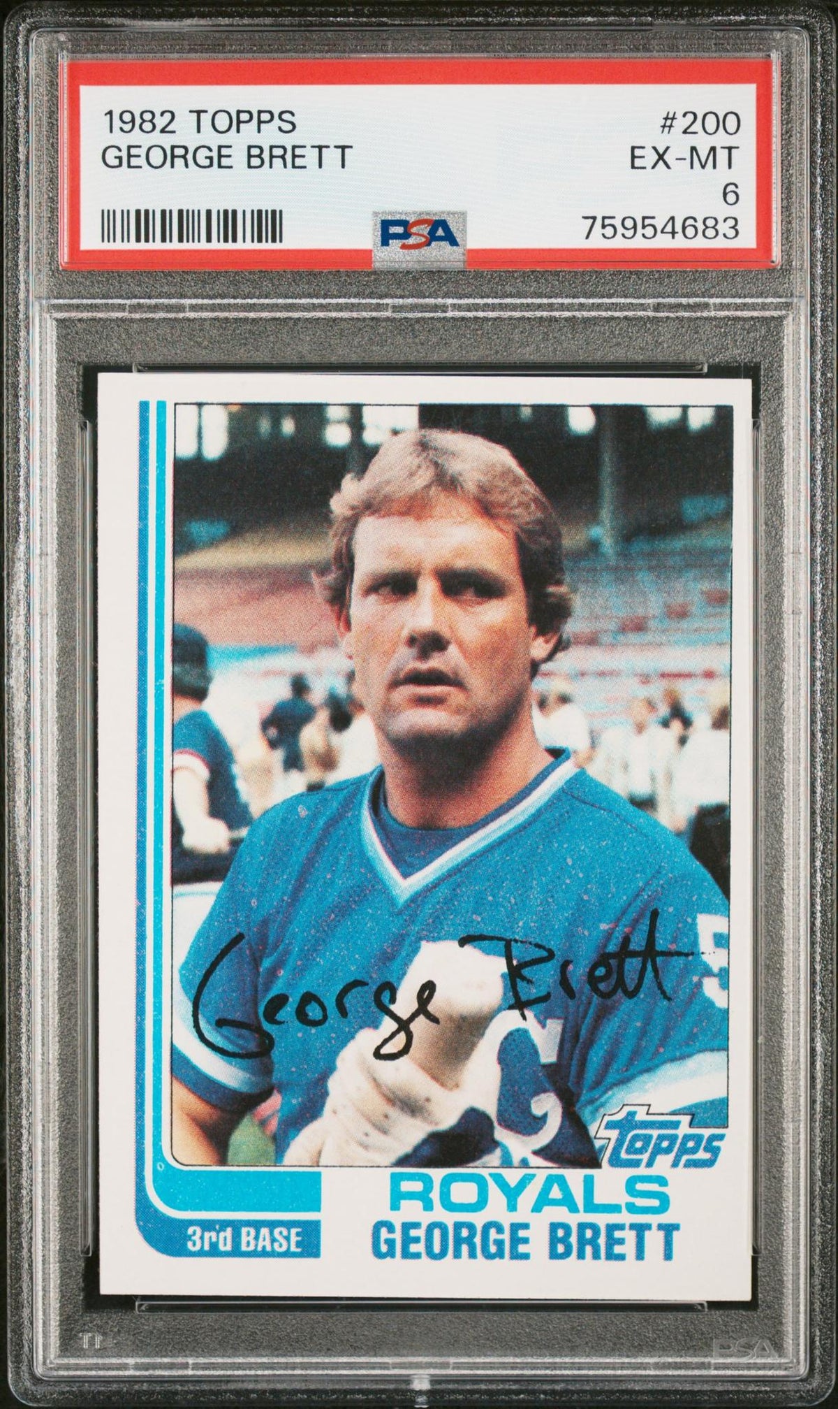 1982 Topps George Brett #200 PSA 6
