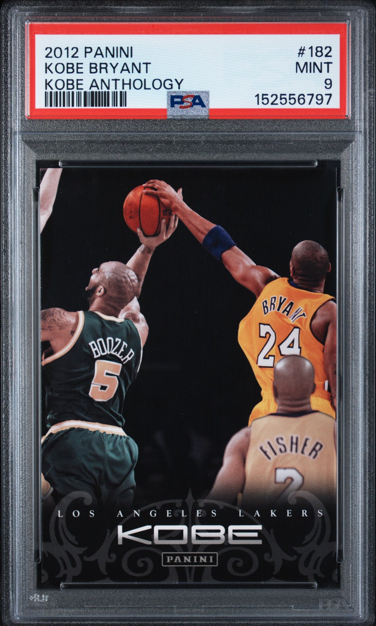 2012 Panini Kobe Anthology Kobe Bryant #182 PSA 9