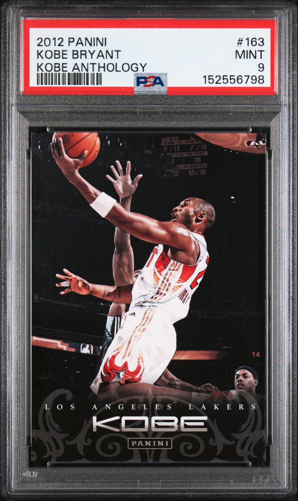 2012 Panini Kobe Anthology Kobe Bryant #163 PSA 9