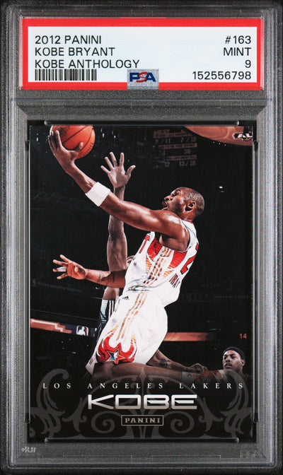 2012 Panini Kobe Anthology Kobe Bryant #163 PSA 9