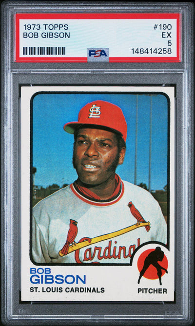 1973 Topps Bob Gibson #190 PSA 5