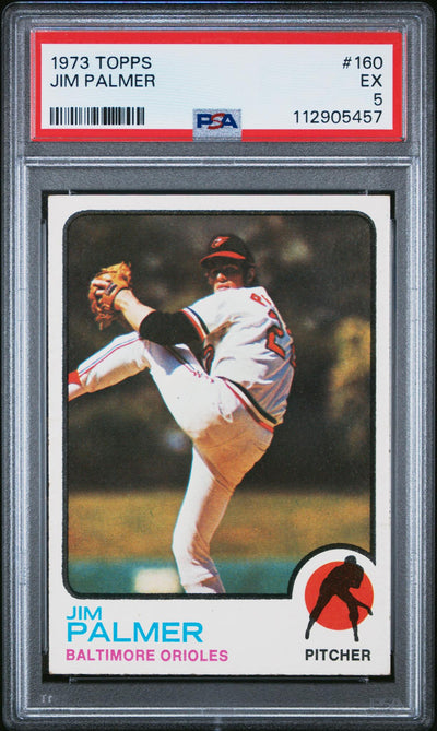 1973 Topps Jim Palmer #160 PSA 5