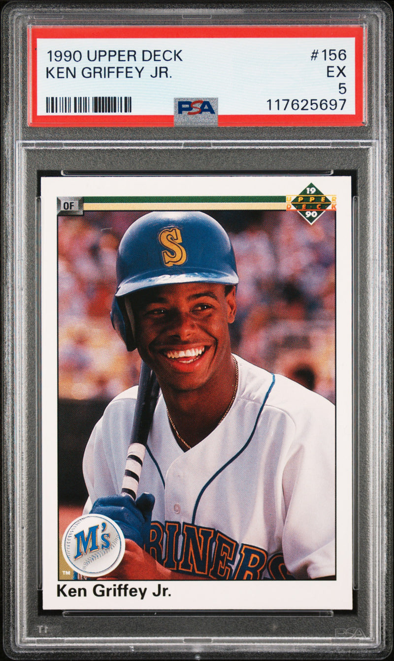 1990 Upper Deck Ken Griffey Jr. #156 PSA 5
