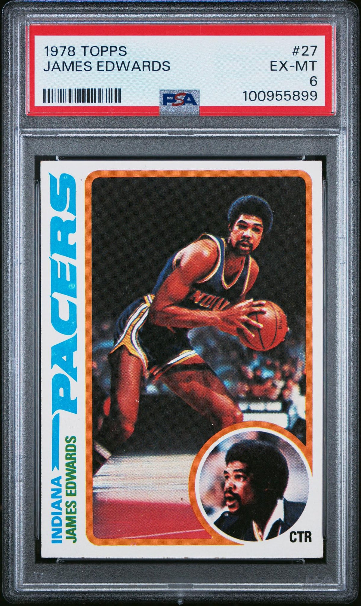 1978 Topps James Edwards #27 PSA 6