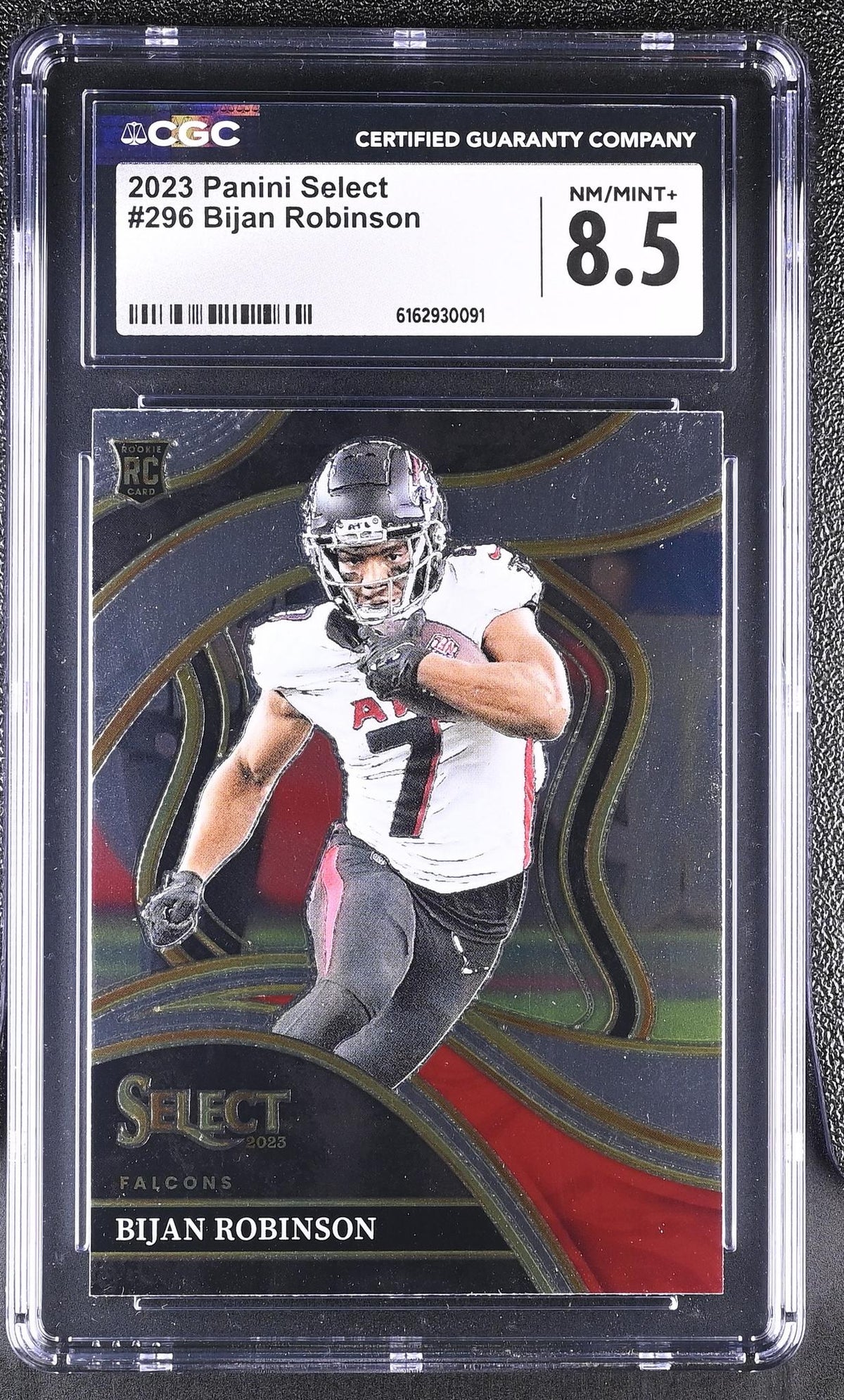 2023 Select #296 Bijan Robinson Club Level CGC 8.5