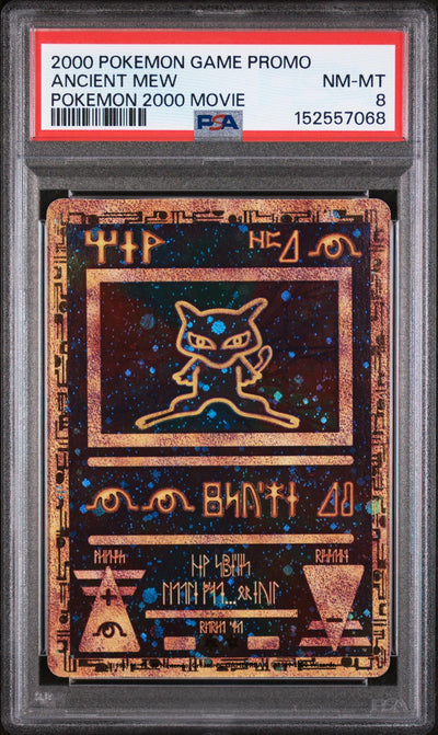 Pokémon 2000 Movie Ancient Mew PSA 8
