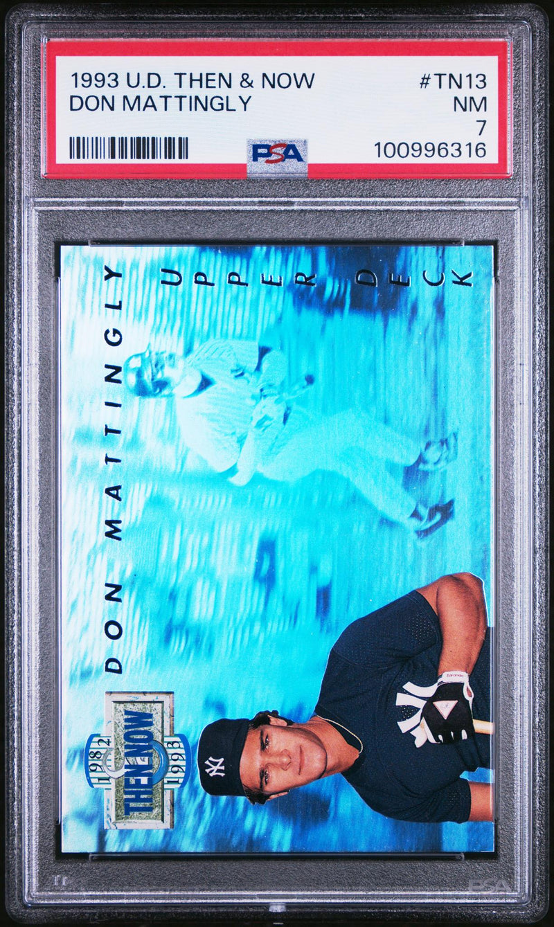 1993 Upper Deck Then and Now Don Mattingly #TN13 PSA 7